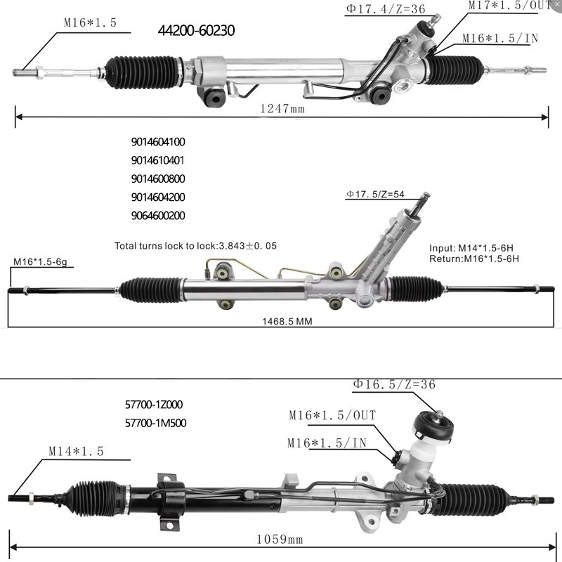 40360-28000 Auto Steering Gear - Motorcycle Gear Europe ulasan dan harga