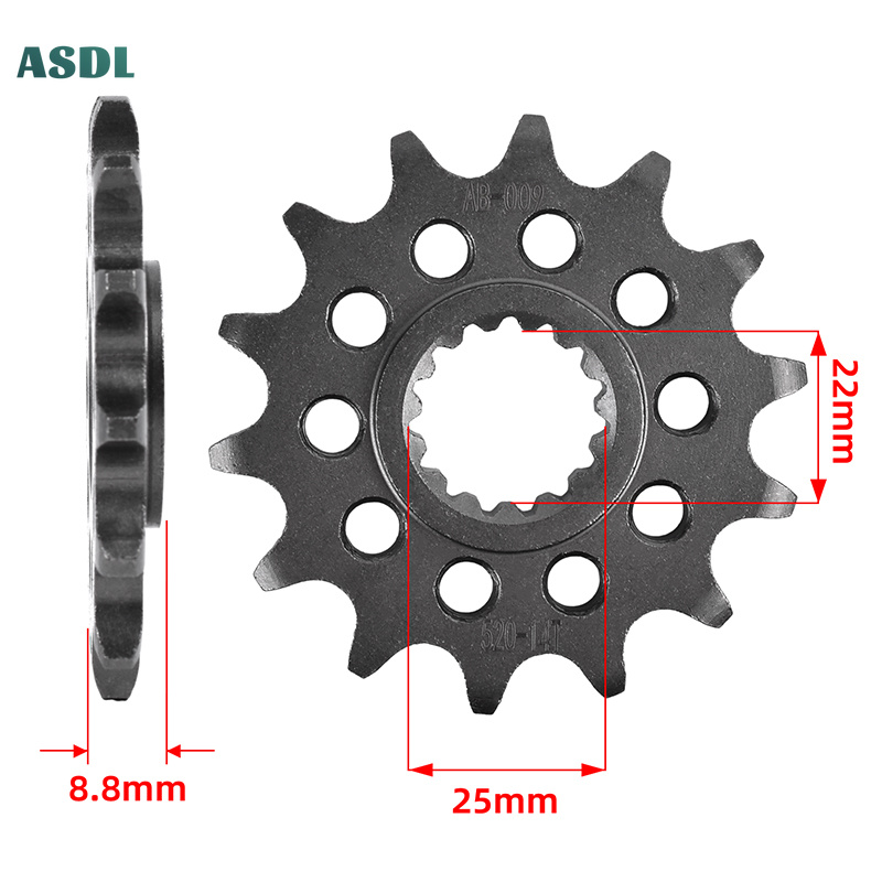 520 Motorcycle Front Rear Gear - Motorcycle Gear Europe ulasan dan harga
