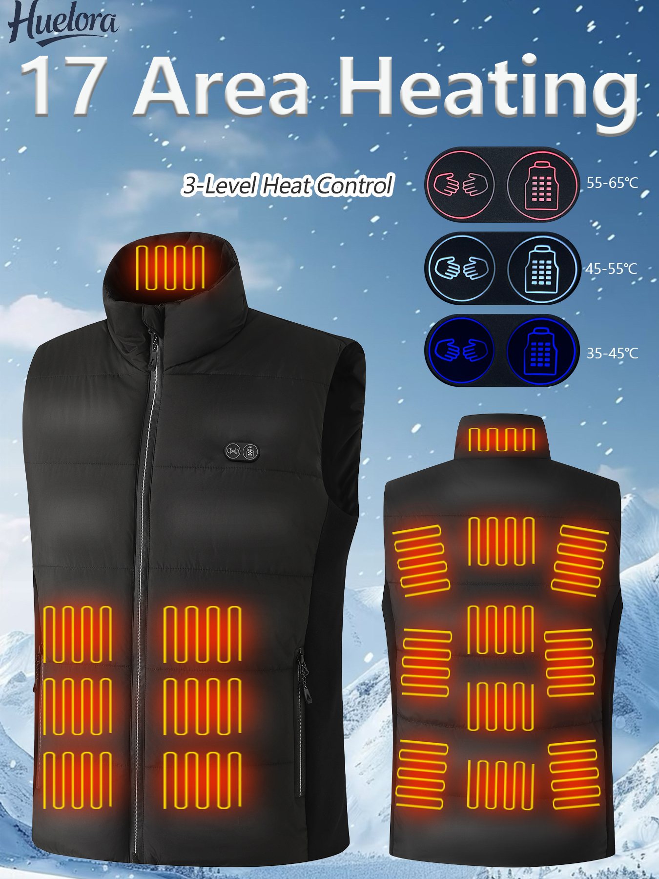17 Heating Zones USB Heated Ve - Motorcycle Gear Zone ulasan dan harga