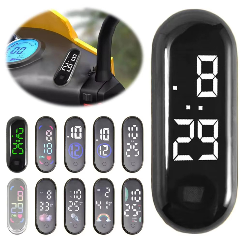 Luminous Motorcycle Car Clock  - Motorcycle Gear Rack ulasan dan harga