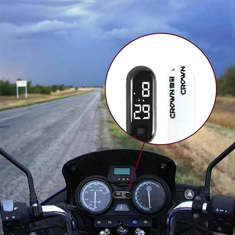 Luminous Motorcycle Car Clock  - Motorcycle Gear Rack ulasan dan harga