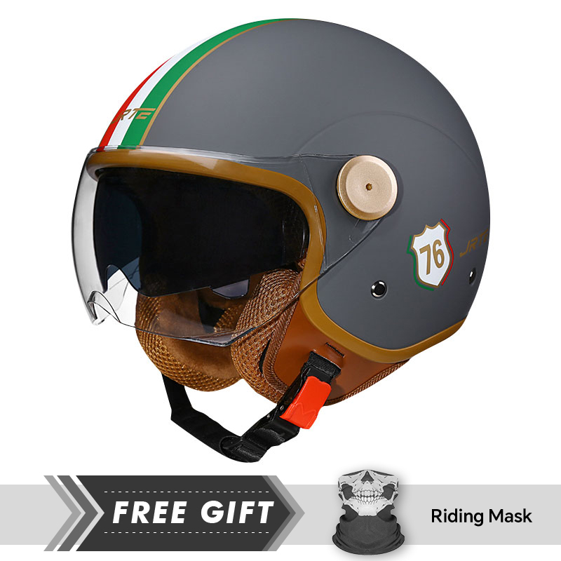 DOT 3/4 Open Face Motorcycle H - Motorcycle Gear Store ulasan dan harga