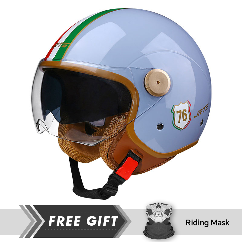 DOT 3/4 Open Face Motorcycle H - Motorcycle Gear Store ulasan dan harga