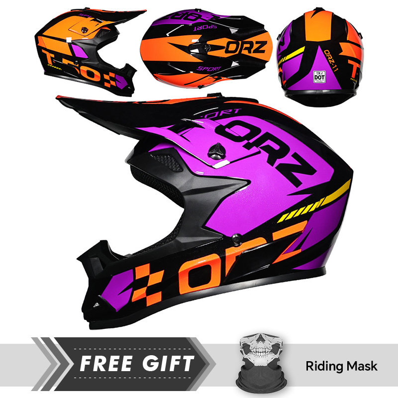 Off Road Helmet Eye Face Prote - Motorcycle Gear Store ulasan dan harga
