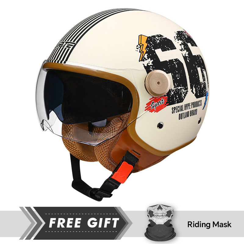 Retro TT&COCASCOS Motorcycle H - Motorcycle Gear Store ulasan dan harga