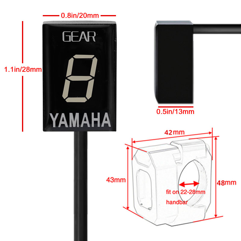 Gear indicator for yamaha xjr  - Motorcycle Gear Levels ulasan dan harga