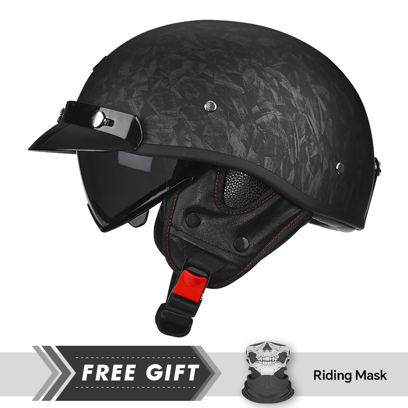 Half Motorcycle Helmet DOT ECE - Motorcycle Gear Store ulasan dan harga