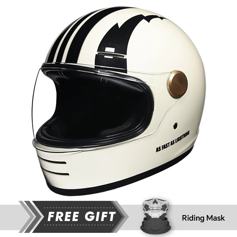Men Women Leather Full Face Mo - Motorcycle Gear Store ulasan dan harga