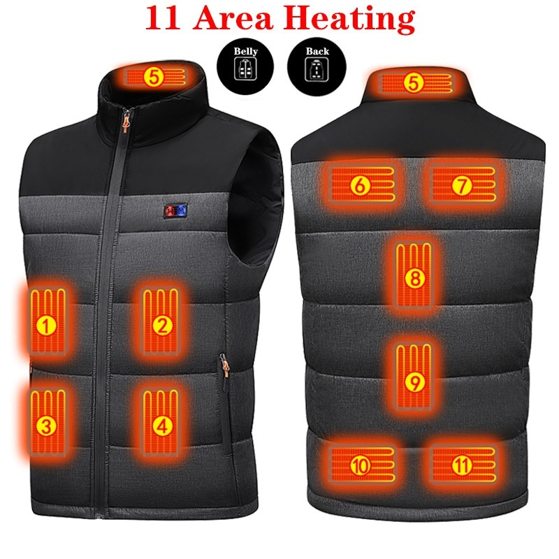 Heated Vest Unisex Charging He - Motorcycle Gear Zone ulasan dan harga